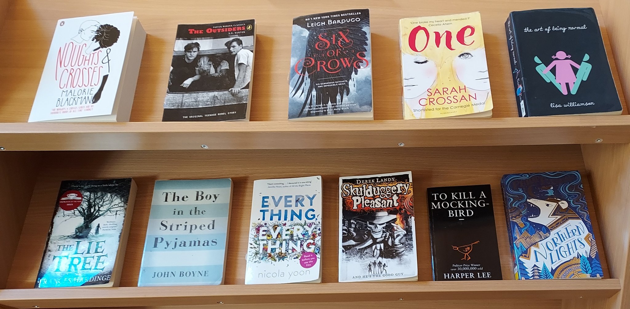 World Book Day display