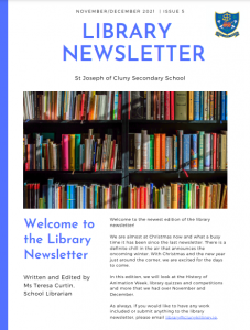 November-December Library Newsletter 2021